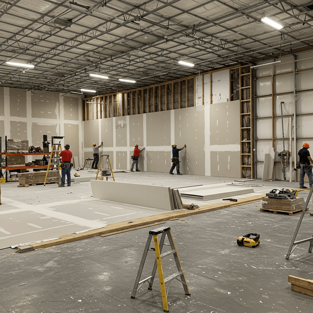 Commercial Drywall Installation Services Searcy AR